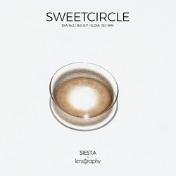 [1-Month] Sweetcircle Brown (Collab)